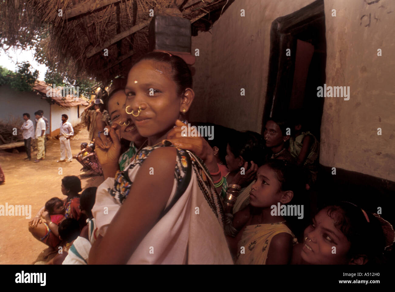 Tribali del distretto di Koraput Orissa India Foto Stock