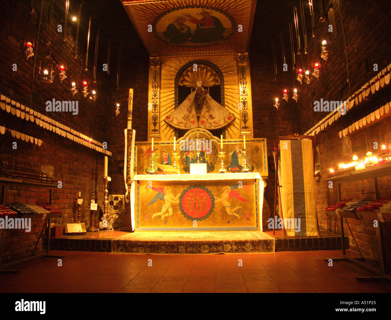 Santuario di Nostra Signora di Walsingham, Norfolk, Inghilterra Foto Stock