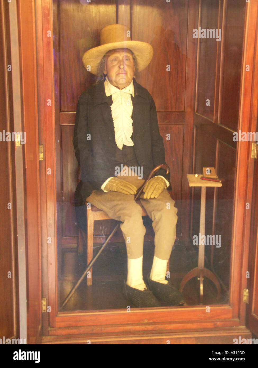 Jeremy Bentham University College London Inghilterra England Foto Stock