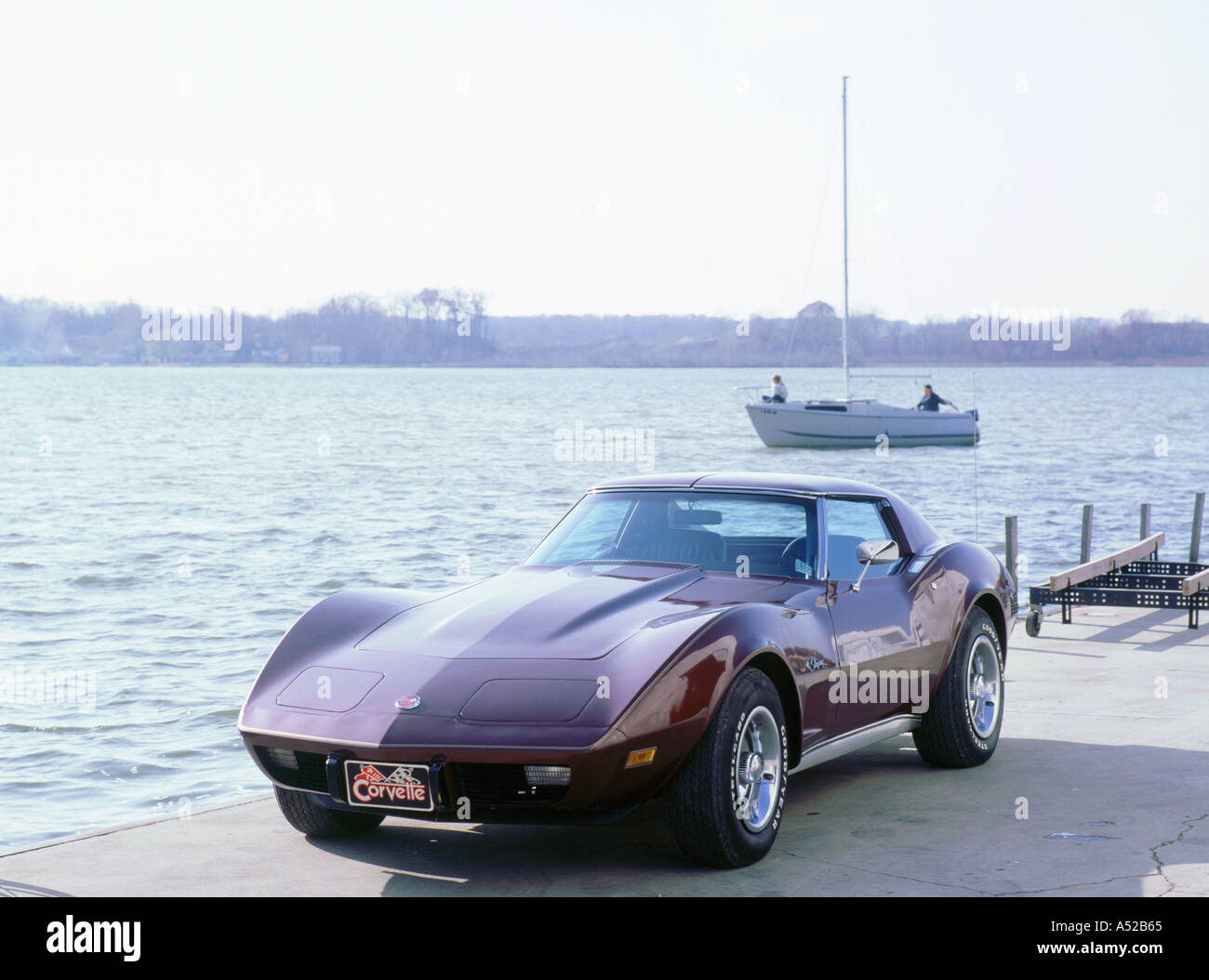 1976 Chevrolet Corvette Foto Stock
