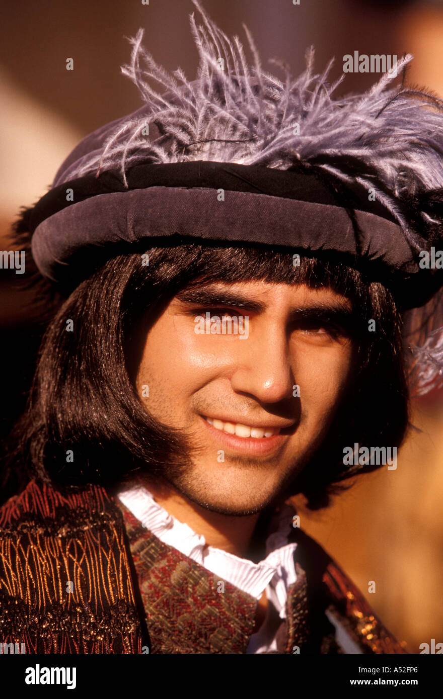 1, 1, spagnolo, spagnolo uomo, uomo adulto, festival, la città capitale di Segovia, provincia di Segovia Castiglia e Leon, Spagna, Europa Foto Stock