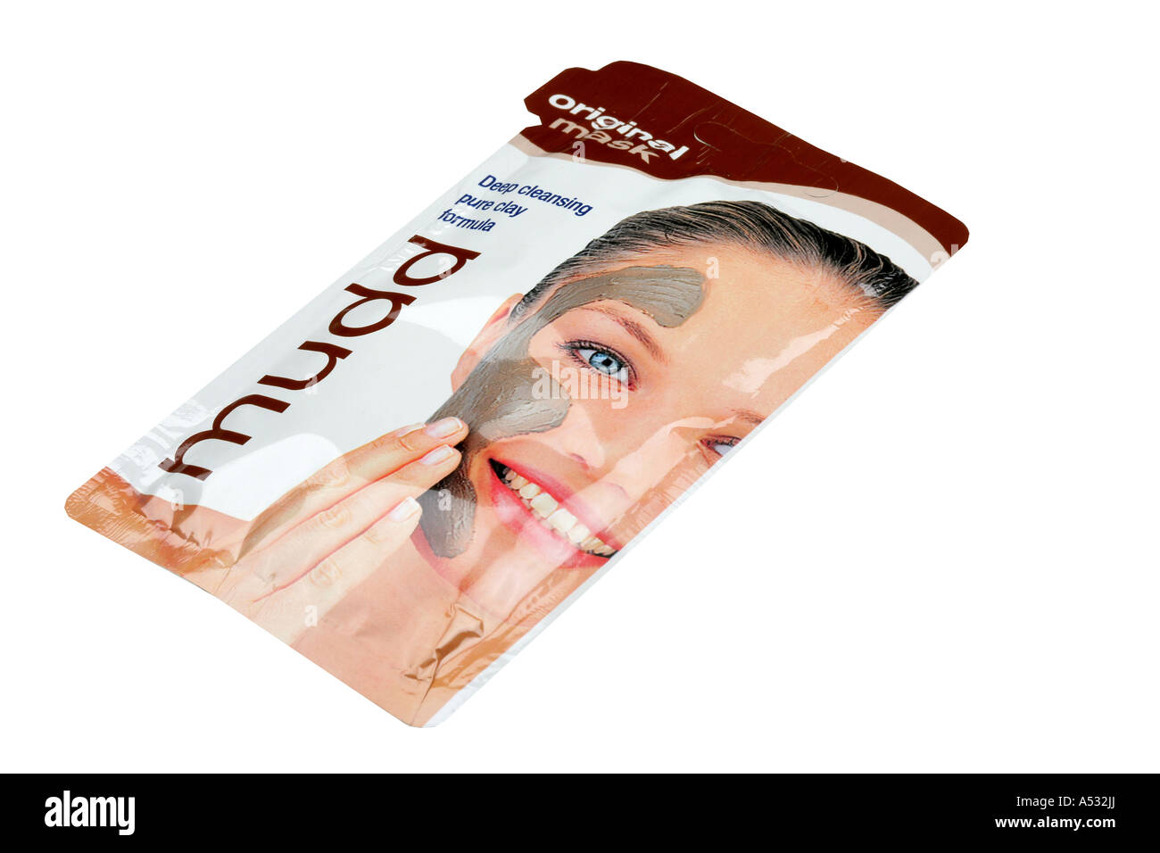Il fango maschere viso Foto Stock