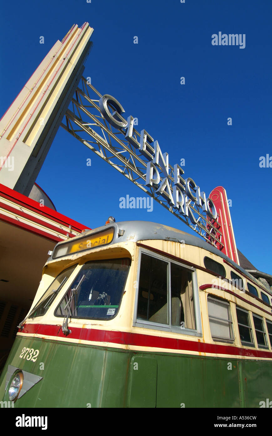 Glen Echo Park Bethesda Maryland Foto Stock