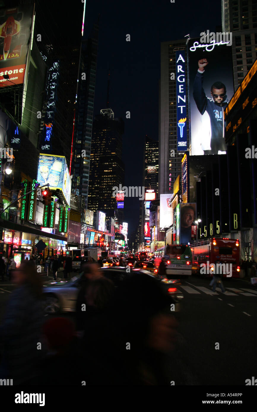 Times Square Dicembre 2006 Foto Stock