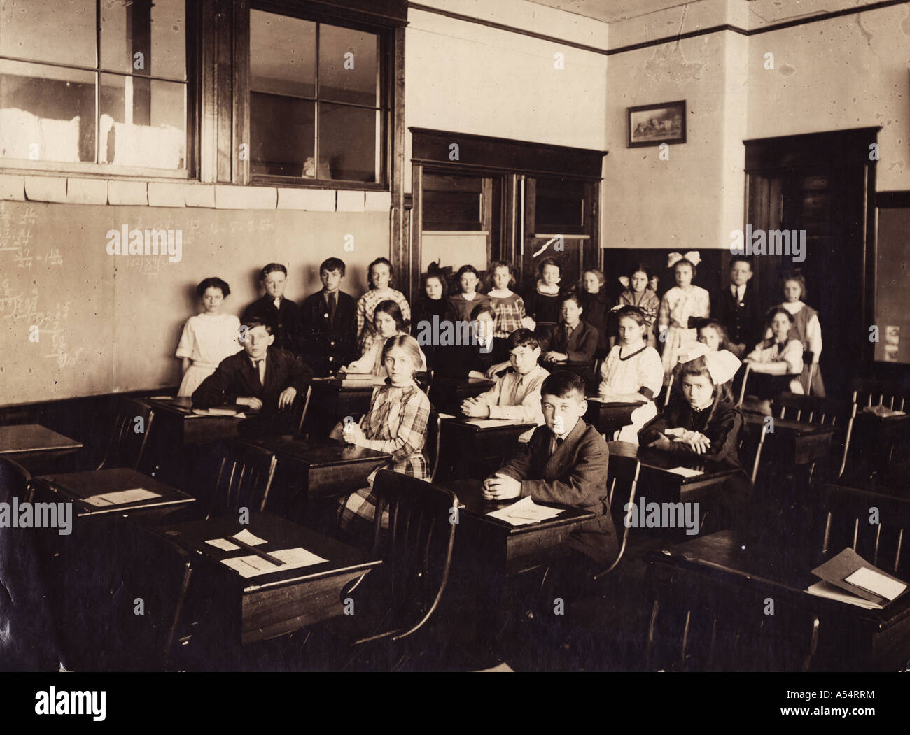 Circa 1910 foto di classe Foto Stock