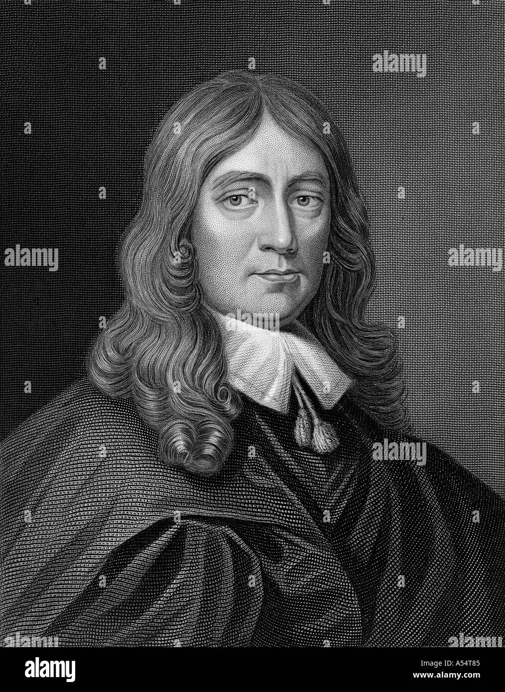 JOHN MILTON poeta inglese 1608 1974 Foto Stock