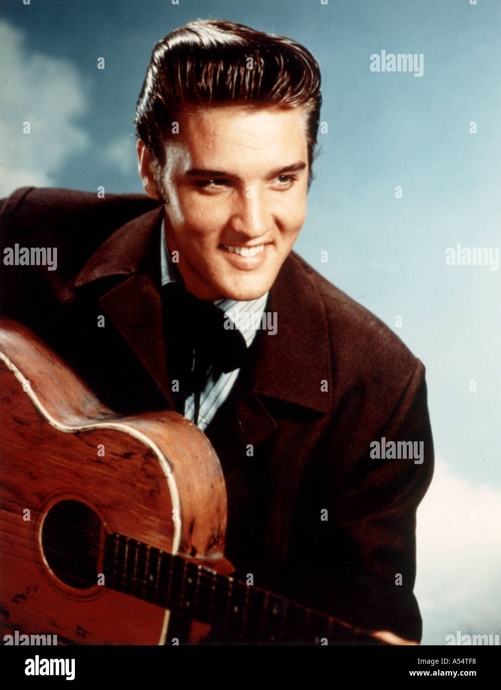ELVIS PRESLEY American pop cantante e attore 1935 1977 Foto Stock