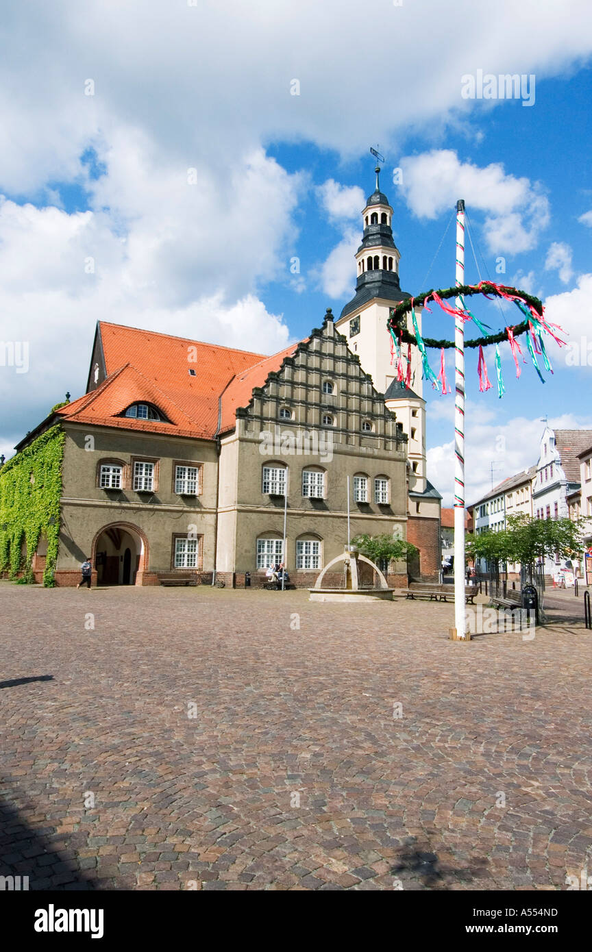 La sentenza Altmark Gardeleggen Sachsen-Anhalt Germania municipio Foto Stock