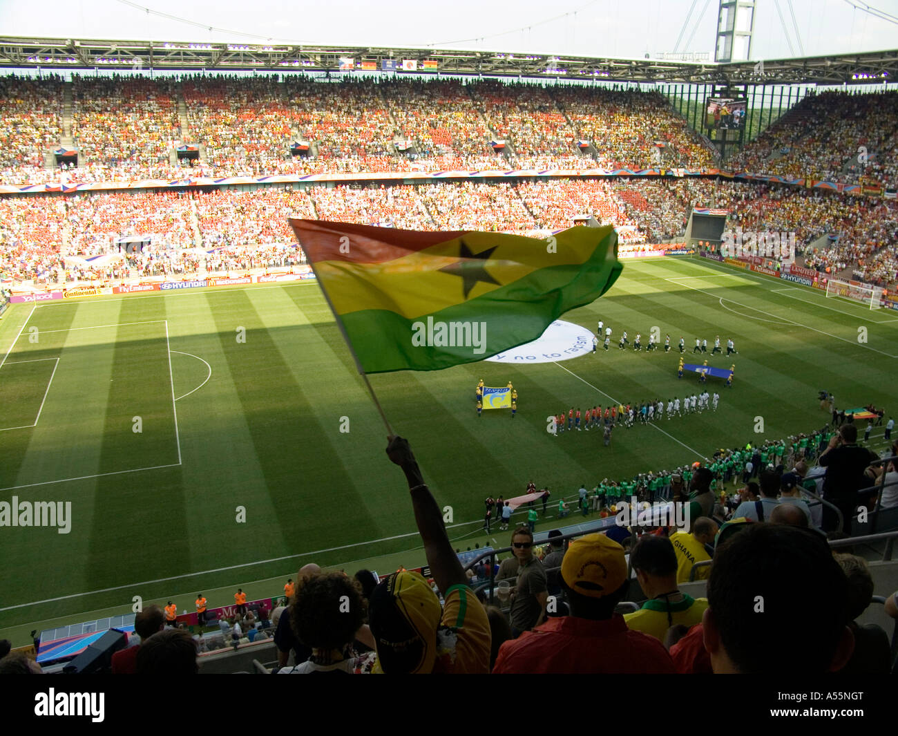 Ghana vs Repubblica Ceca. La Germania della Coppa del Mondo FIFA 2006 Foto Stock