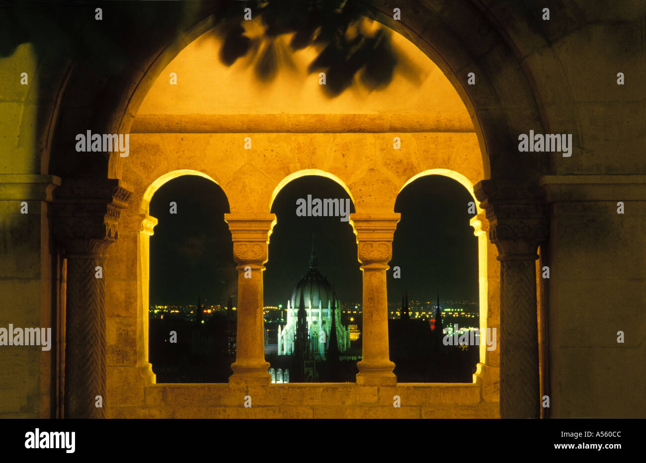 Fishermans Bastion Budapest Ungheria Foto Stock