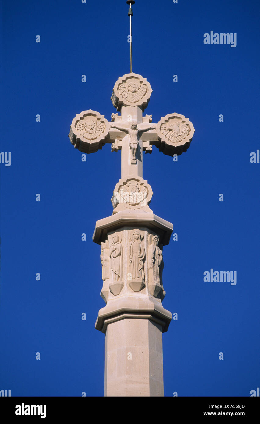 Mallorca - Santa Ponsa Creu de la Conquesta - conquest cross Foto Stock