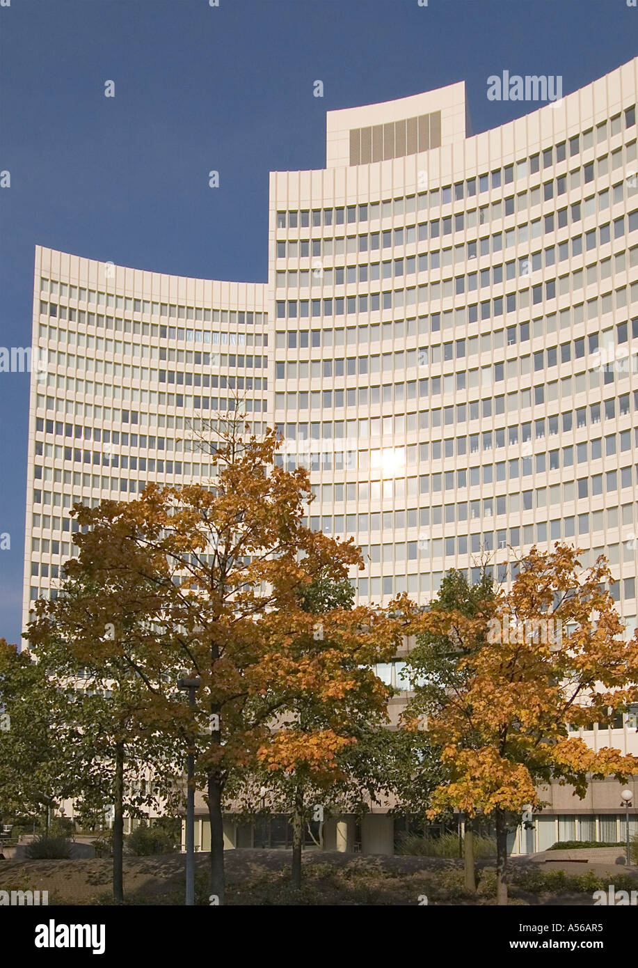 Capo ufficio di Euler Hermes società di assicurazione del credito a Amburgo, Germania Foto Stock