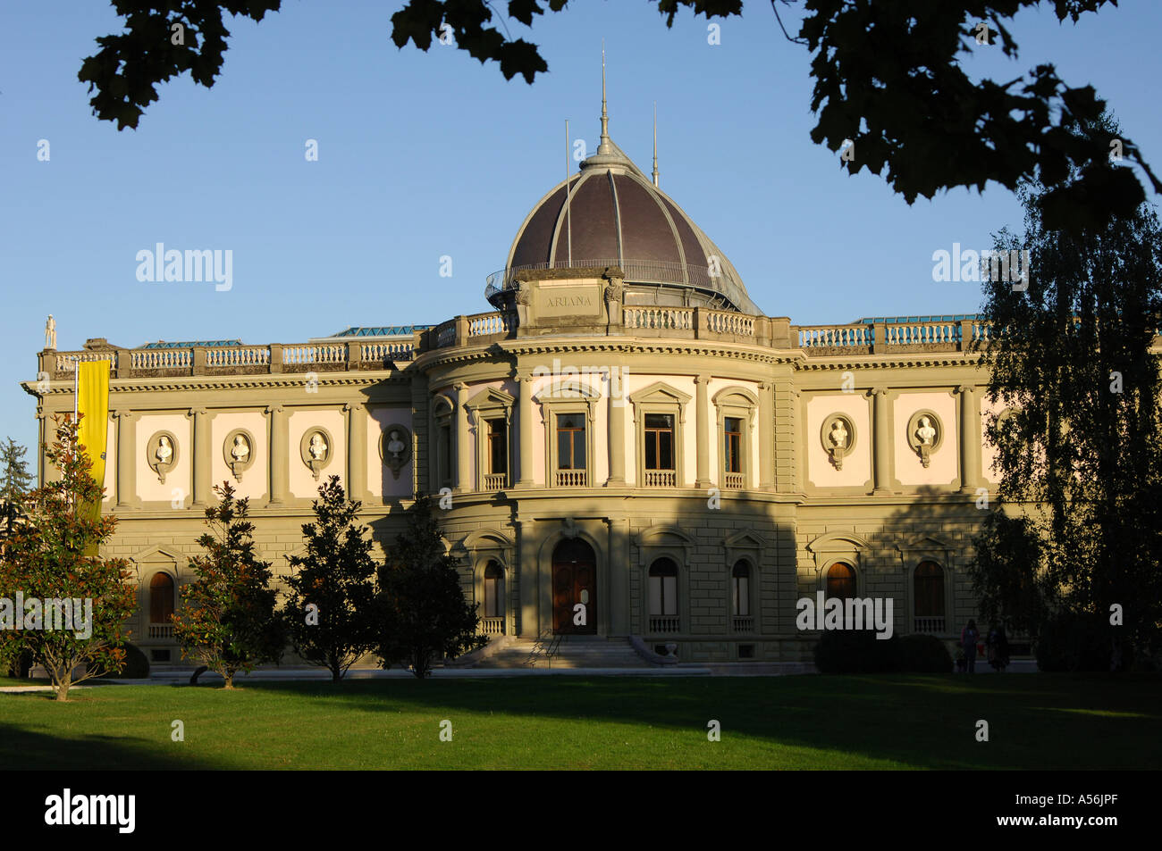 Ariane a sede del Museo dell'Accademia Internazionale della Ceramica Ginevra Svizzera Foto Stock