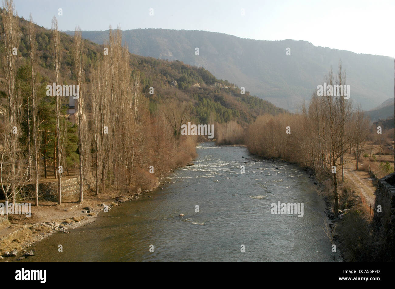 Noguera Pallaresa River Foto Stock