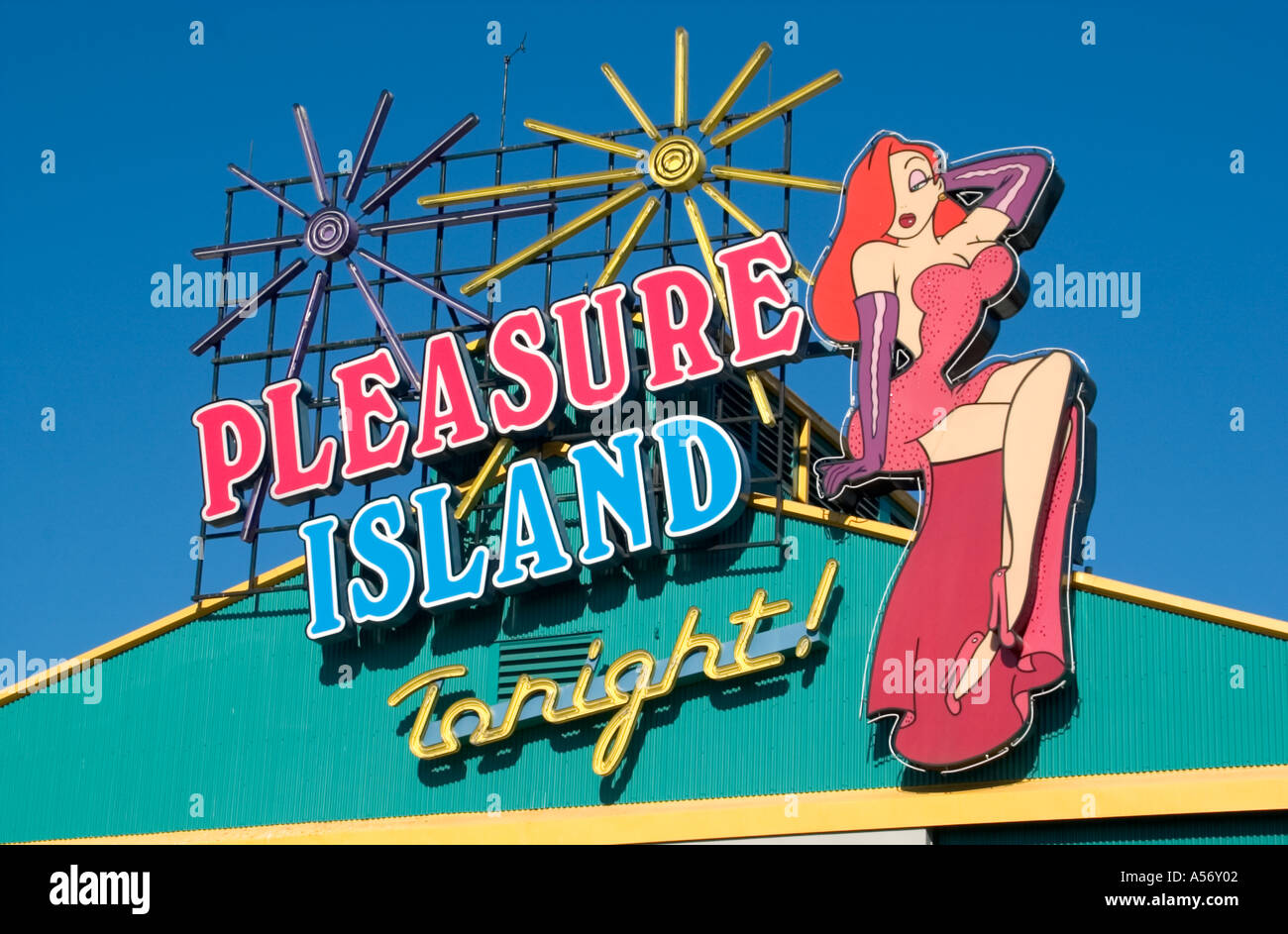 Pleasure Island Downtown Disney Lake Buena Vista Orlando Florida USA Foto Stock