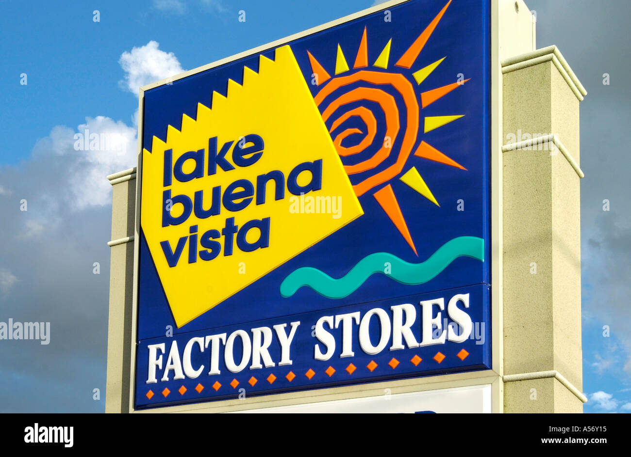 Factory Outlet Mall, Lake Buena Vista Orlando, Florida, Stati Uniti d'America Foto Stock