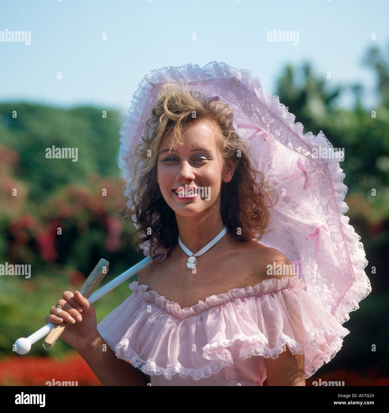 Southern Belle, Cypress Gardens, Winter Haven, Florida, Stati Uniti d'America, adottate nel 1991 Foto Stock