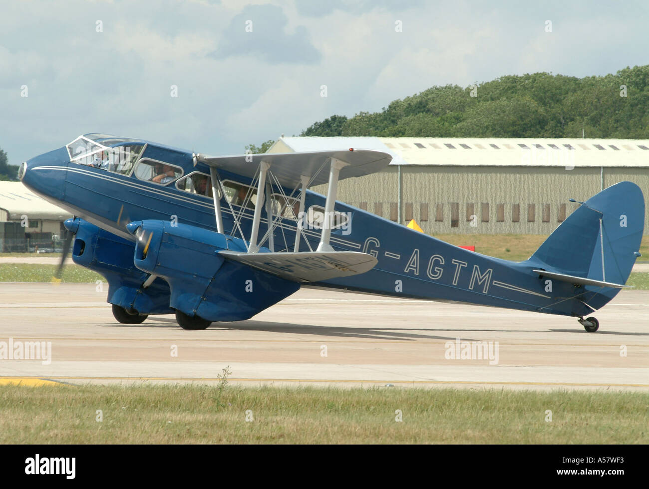 DH Rapide RIAT 2003 Fairford Foto Stock