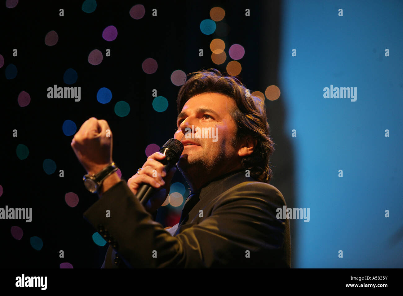 Il pop-cantante Thomas Anders Foto Stock