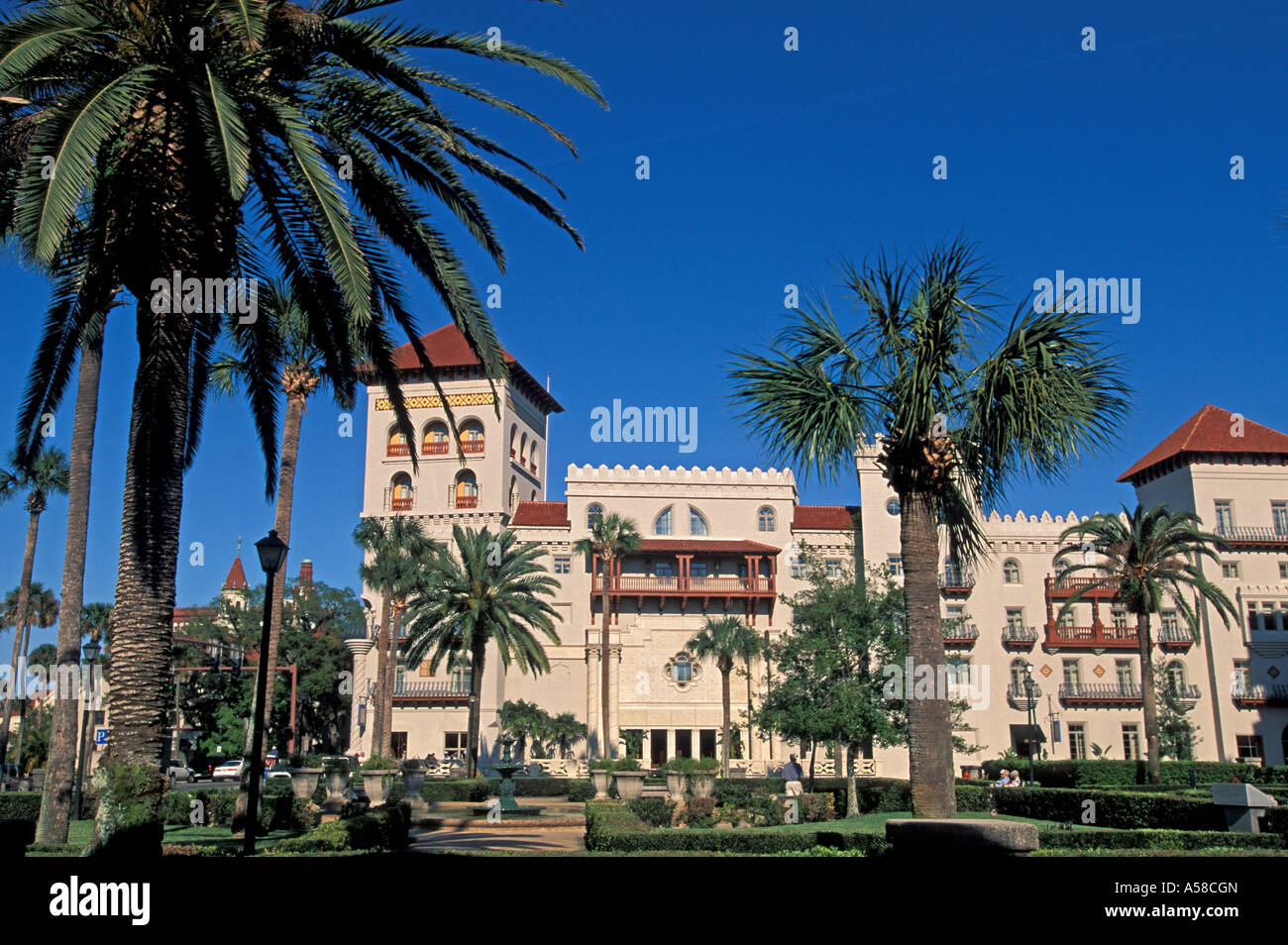 St Augustine, Florida Casa Monica hotel storico Foto Stock