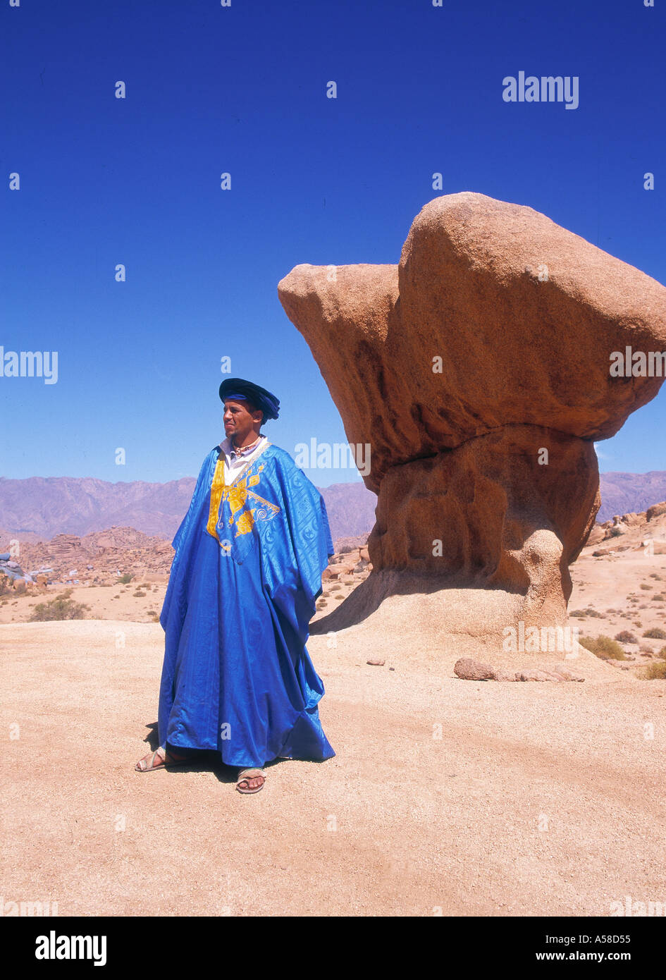 Agard Oudad, rocce Foto Stock