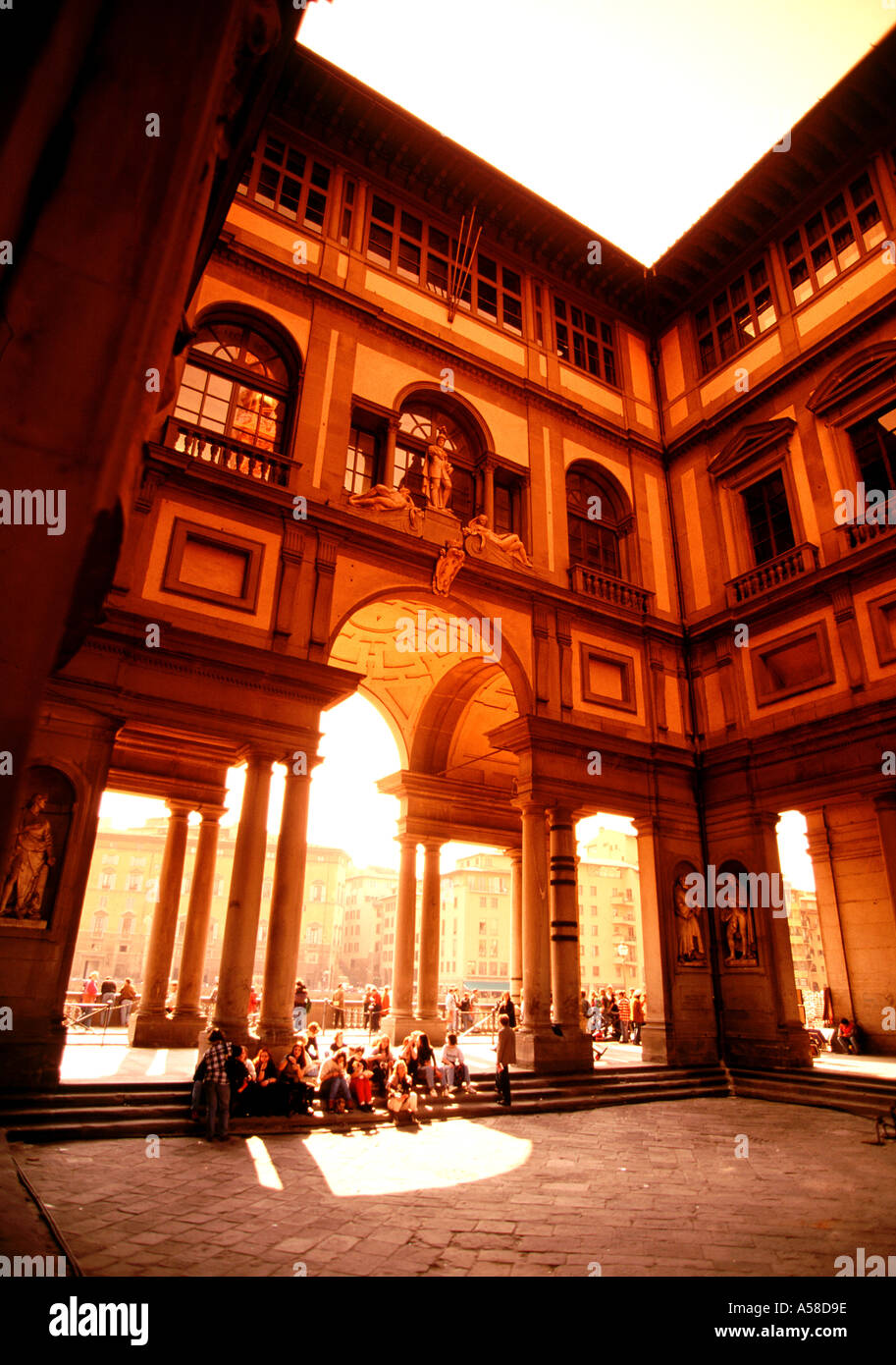 Uffizi di Firenze Foto Stock