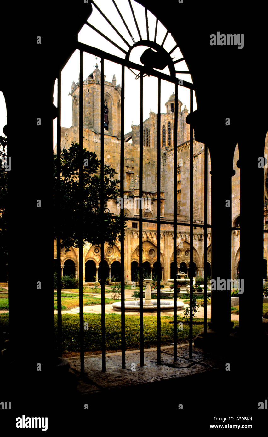 Spagna Catalunya Cattedrale di Tarragona spagnolo Foto Stock