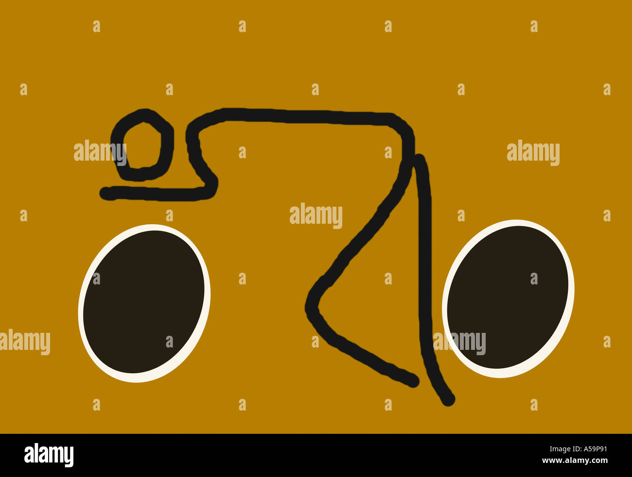 Abstract impressioni Foto Stock