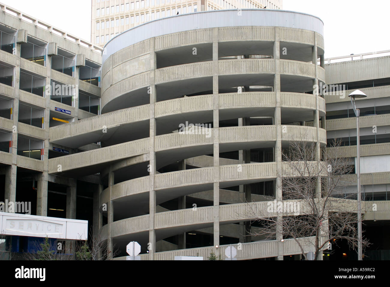 PARCHEGGIO MULTIPIANO Foto Stock