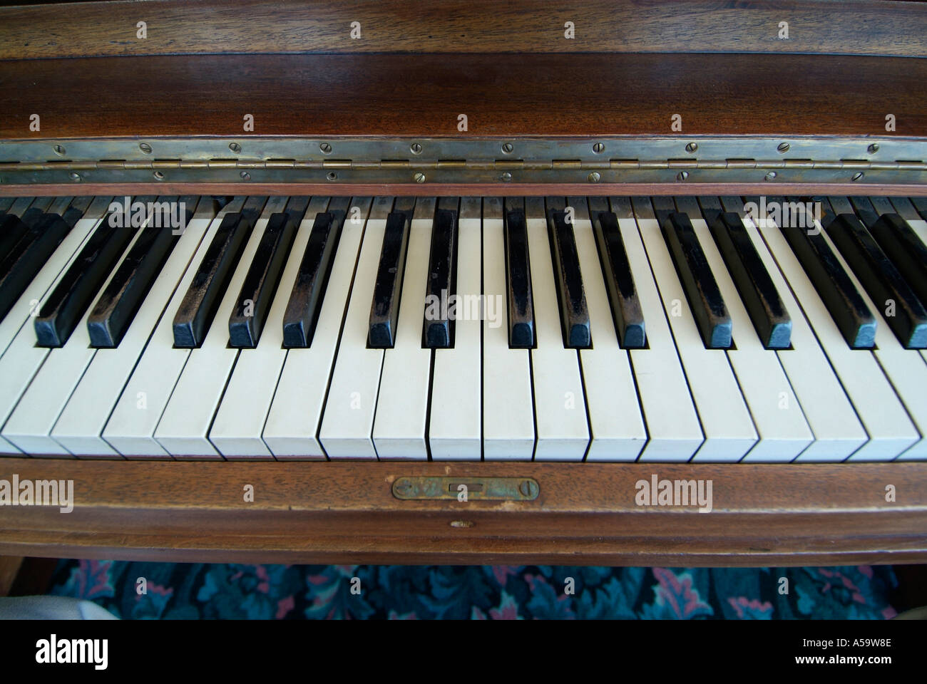tastiera di pianoforte Foto Stock