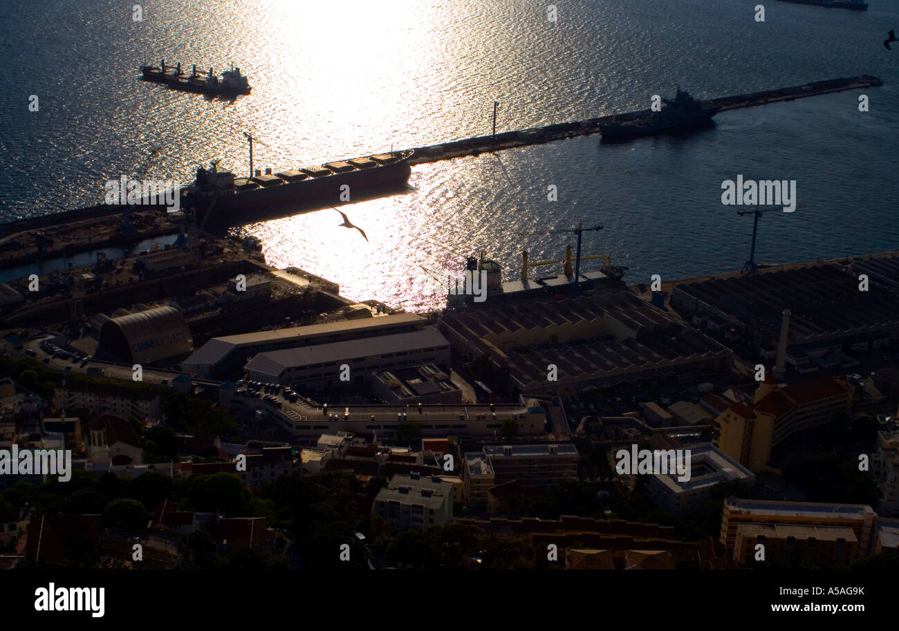 Gibilterra s harbour aprile 2006 Foto Stock