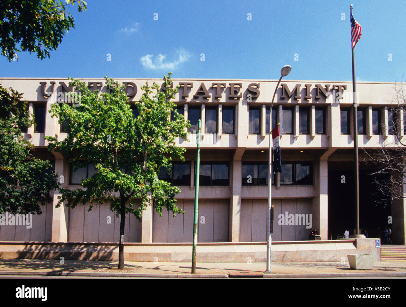 Filadelfia negli Stati Uniti edificio di menta Foto Stock