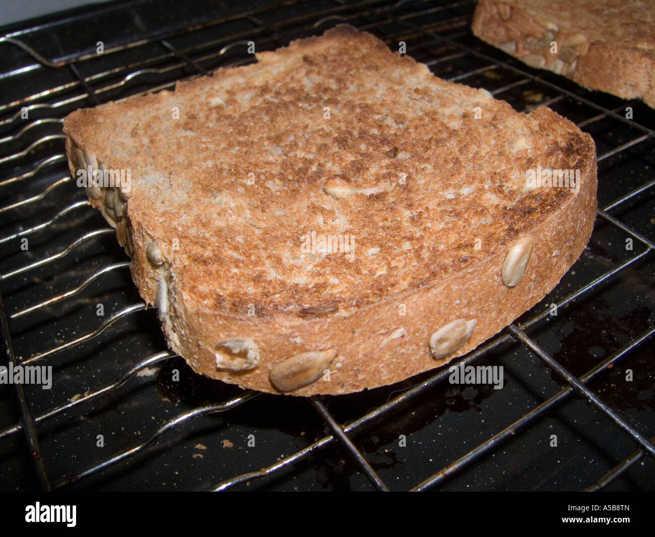 pane tostato Foto Stock