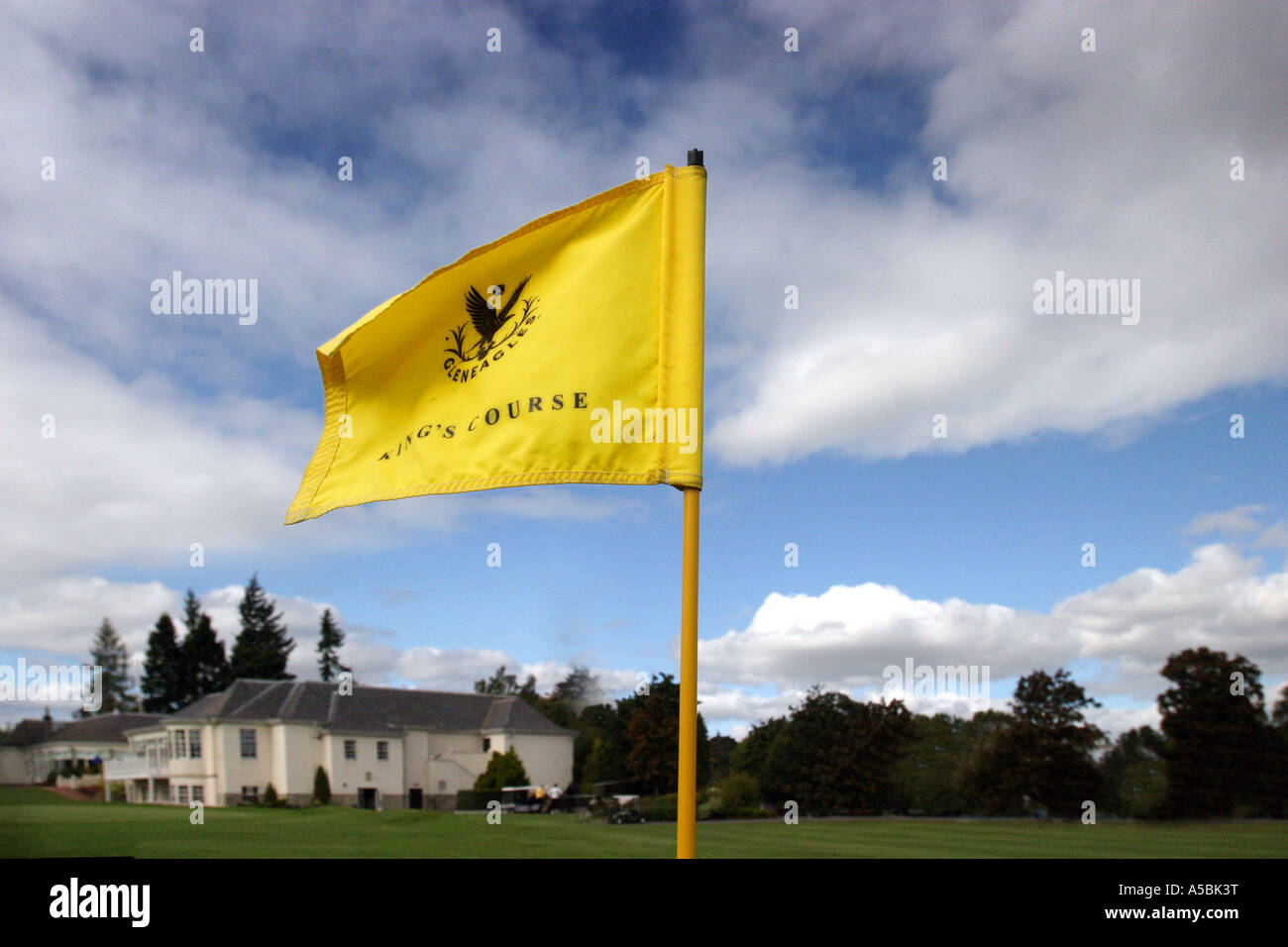 Tha Kings Campo da Golf, a Gleneagles, Scozia Foto Stock