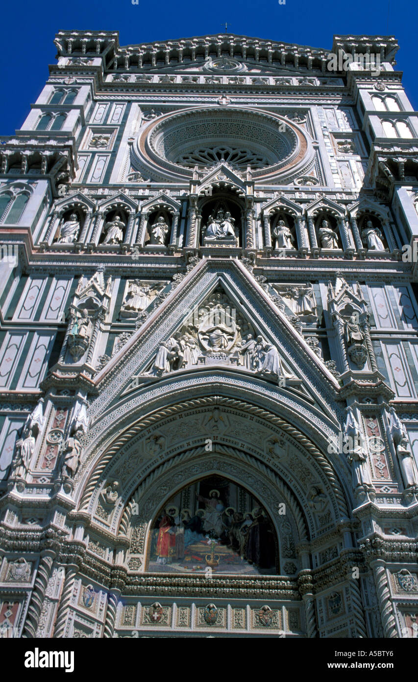 Cattedrale di Santa Maria del Fiore a Firenze Toscana Italia Foto Stock