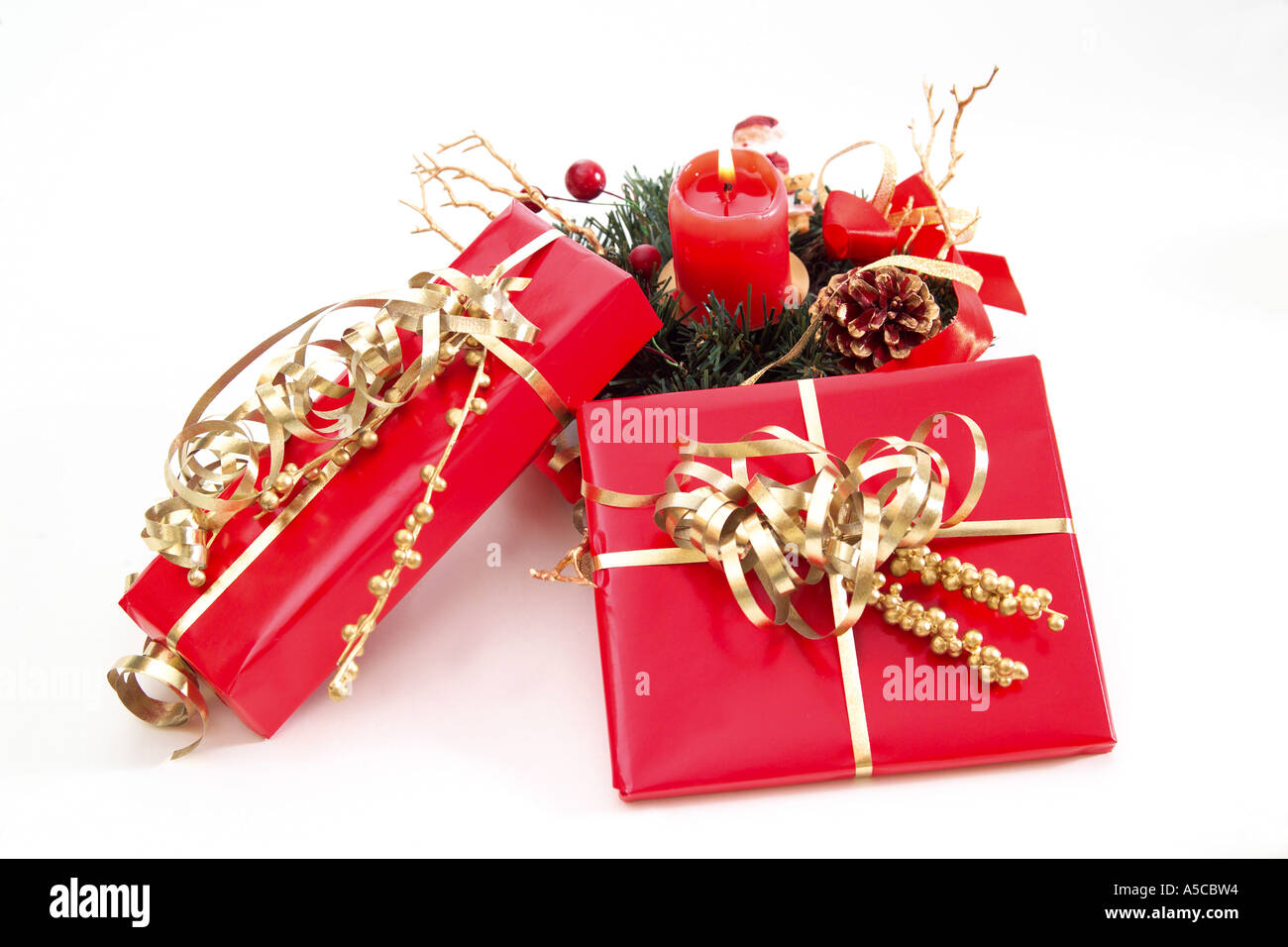 Regali di natale Foto Stock