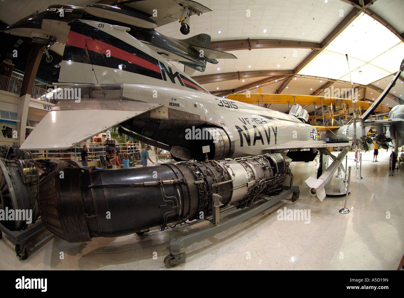 Florida Pensacola Museo nazionale di aviazione navale Foto Stock