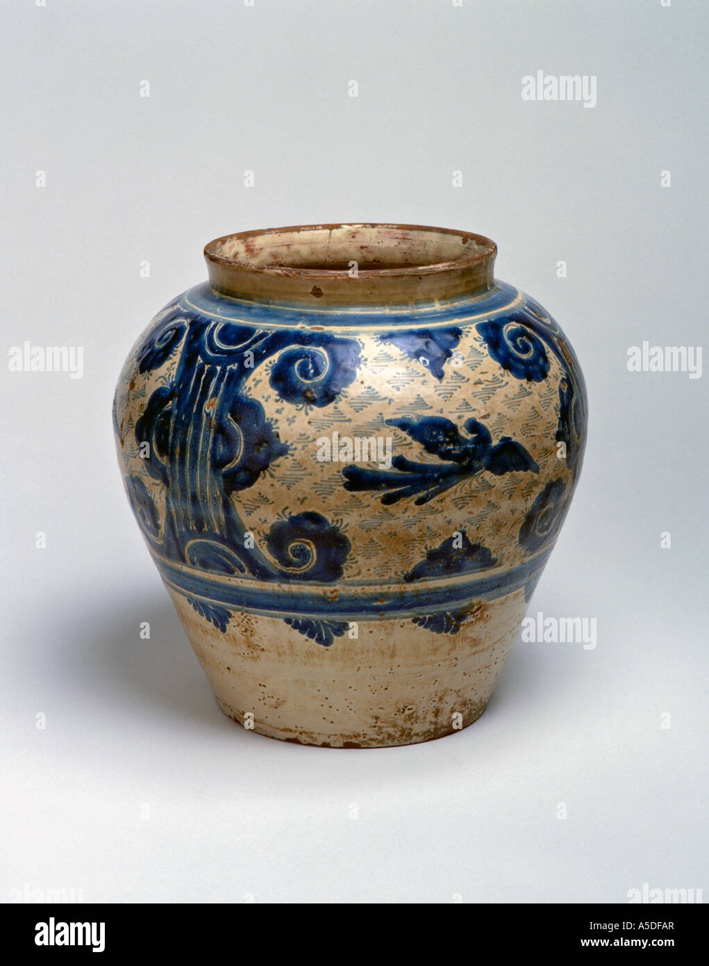 Maiolica messicano vaso in ceramica Foto Stock