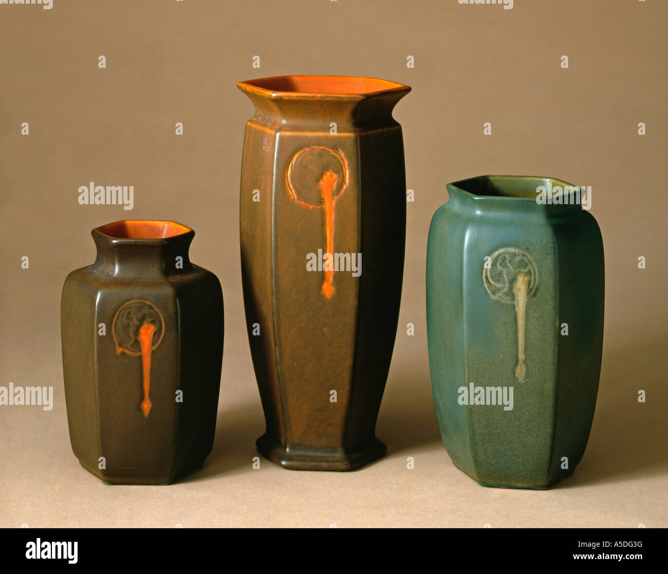 American arte ceramica Foto Stock