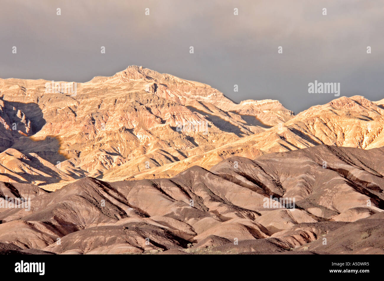 Deserto in scena Death Valley California Foto Stock