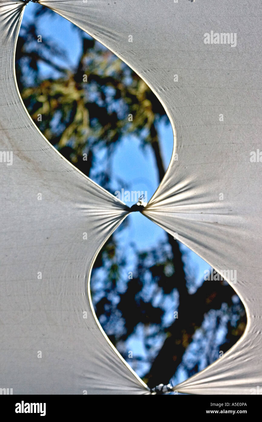 Forma astratta e curve Foto Stock
