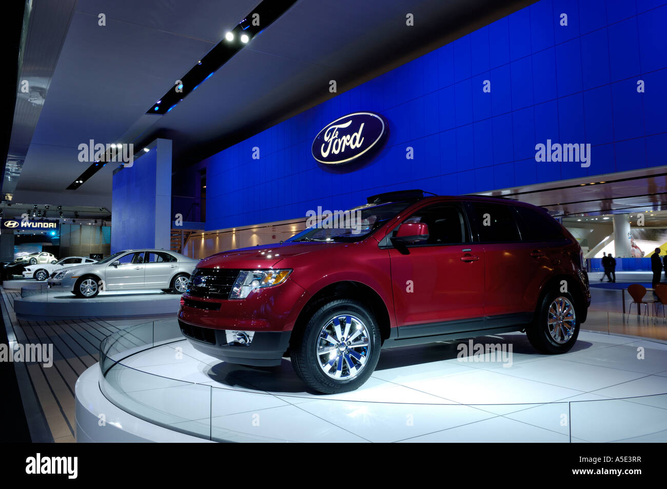 2007 Ford Edge al 2007 North American International Auto Show Foto Stock