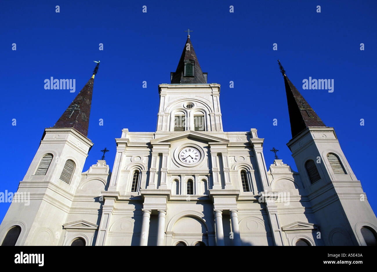 Stati Uniti Louisiana New Orleans Saint Louis Cathedral Foto Stock