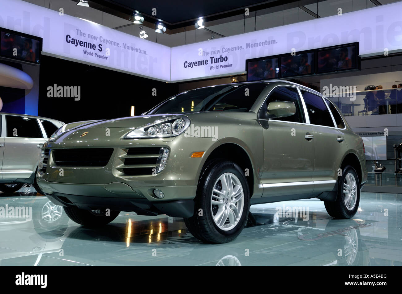 Il 2008 Porsche Cayenne al North American International Auto Show, 2007 Foto Stock