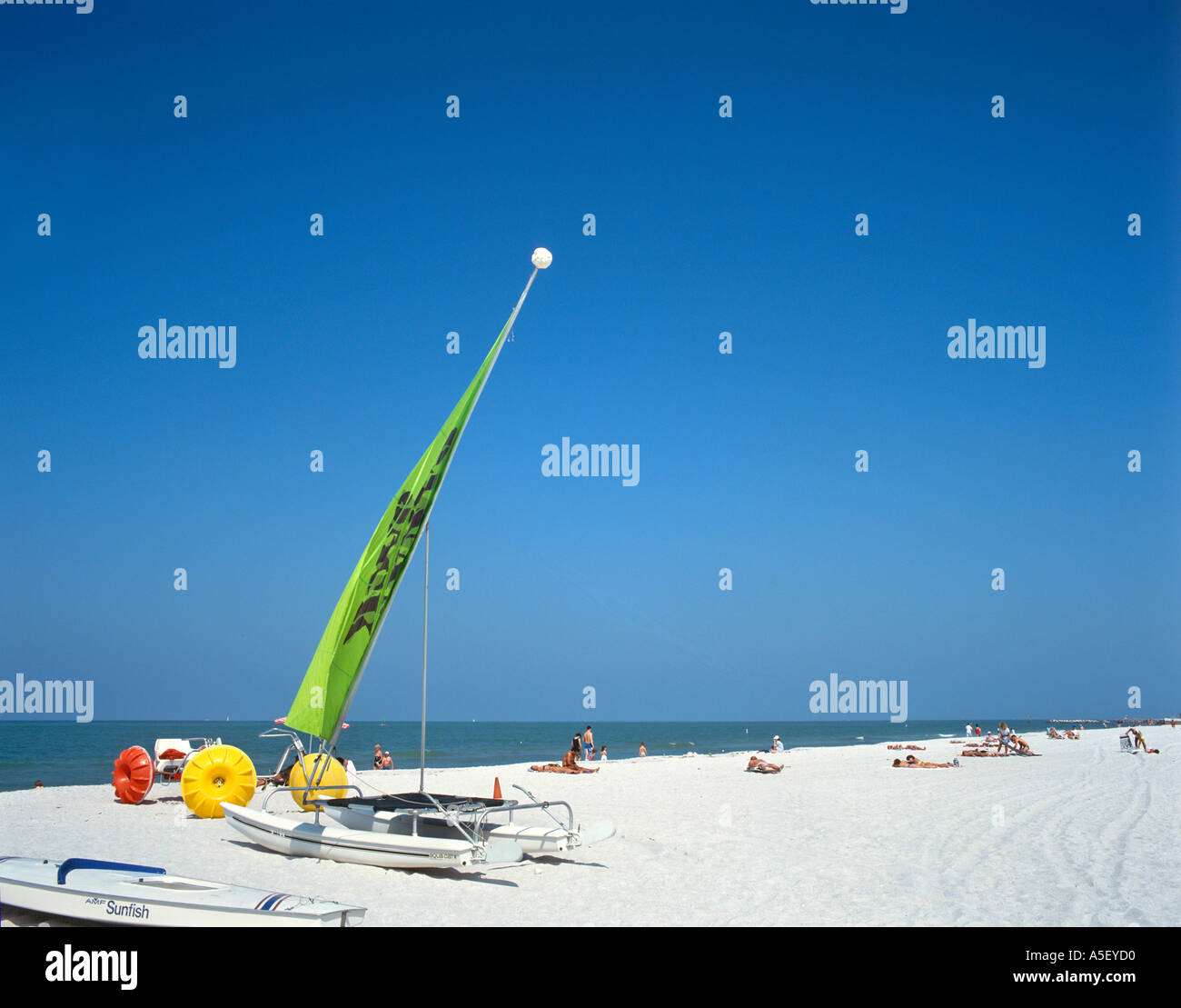 St Pete Beach, San Pietroburgo, costa del Golfo della Florida, Stati Uniti d'America Foto Stock