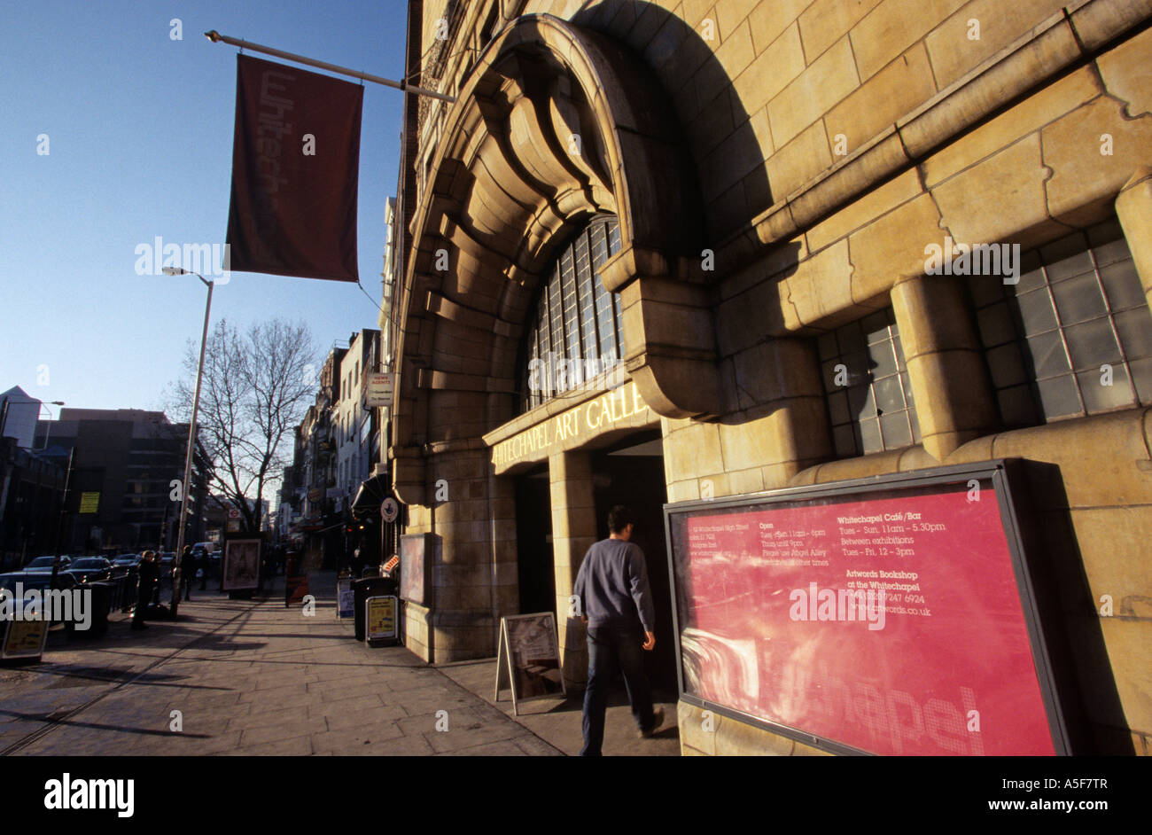Il famoso Whitechapel Art Gallery di Londra Foto Stock