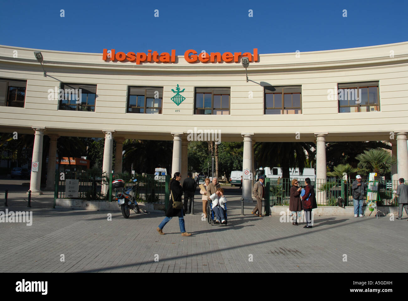 L'ospedale generale di Valencia Foto Stock