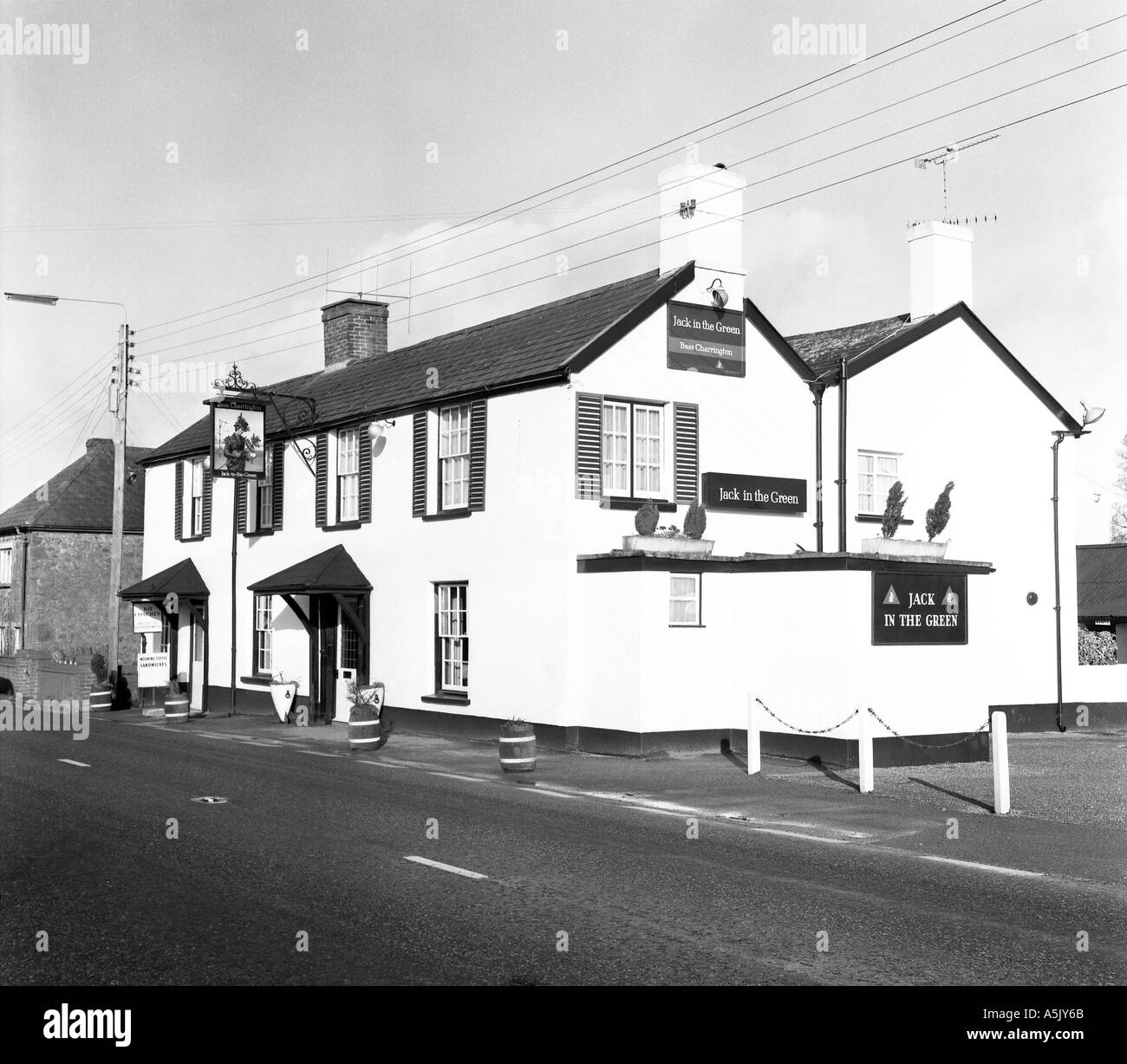 Jack in the green rockbeare Exeter Devon England 1973 in 6x6 n. 0024 Foto Stock