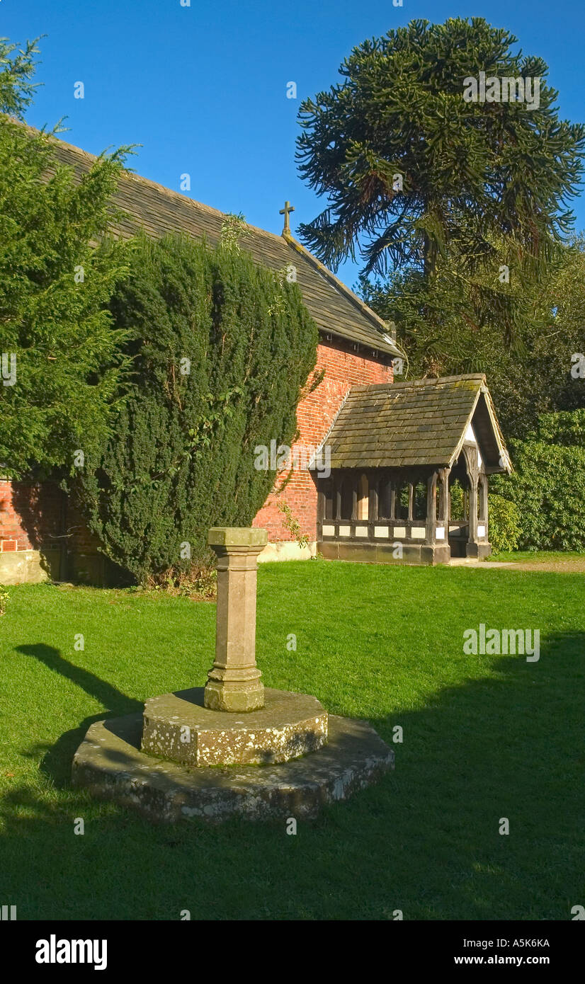 Cappella Norcliffe Styal Chiesa Cheshire Foto Stock