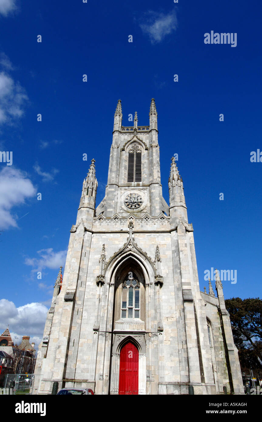 Chiesa di St Peters in Brighton costruito nel 1828 dall'architetto Sir Charles Barry. Foto Stock